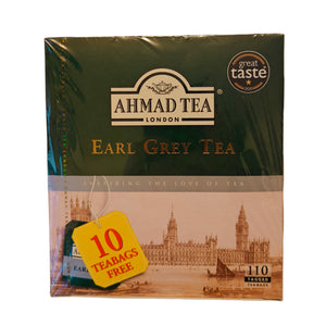 Ahmad tea Premium melnā ceilonas tēja ar bergamotu, maisiņos 110x2g