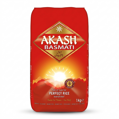 Basmati rīsi, Akash, 1kg