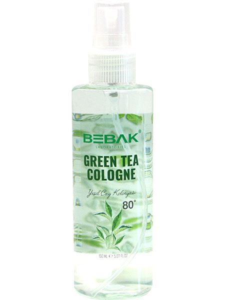 Bebak EAU DE COLOGNE Zaļās tējas aromāts, 150ml 