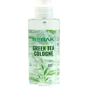 Bebak EAU DE COLOGNE Zaļās tējas aromāts, 150ml