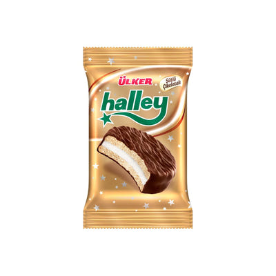 Cepumi ar zefīru piena šokolādē, HALLEY, Ulker, 30g