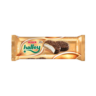 Cepumi ar zefīru piena šokolādē, HALLEY, Ulker, 77g