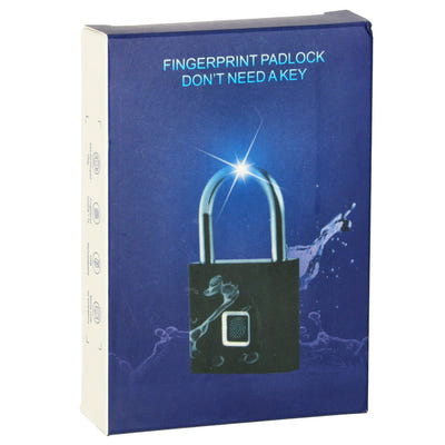 Viedā elektroniskā piekaramā slēdzene ar pirkstu nospiedumu lasītāju (IP56 / USB) 