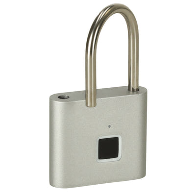 Viedā elektroniskā piekaramā slēdzene ar pirkstu nospiedumu lasītāju (IP56 / USB) 