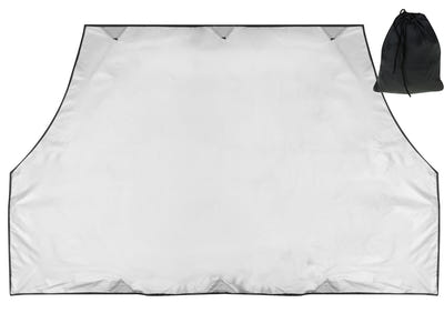 Magnētiskais automašīnas priekšējā stikla saules sargs, 125x210cm 