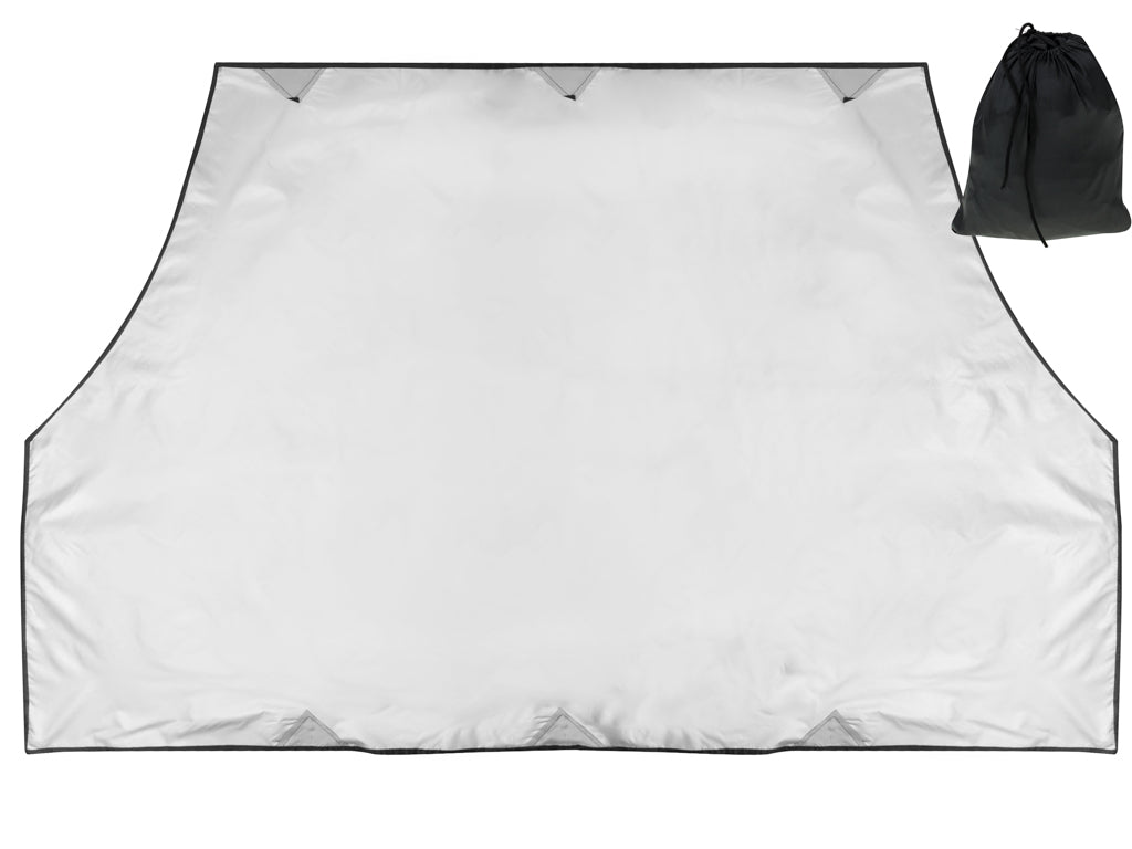 Magnētiskais automašīnas priekšējā stikla saules sargs, 125x210cm 