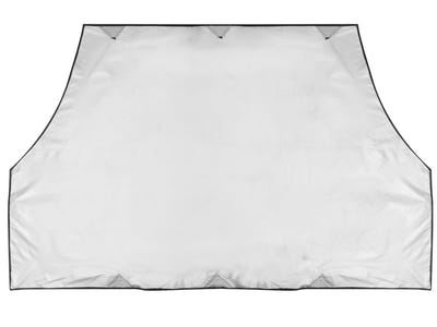 Magnētiskais automašīnas priekšējā stikla saules sargs, 125x210cm 
