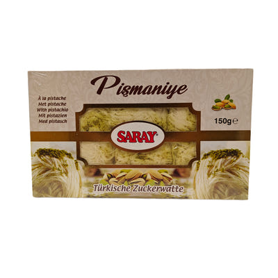 Saray pistacijų cukraus vatos halva 150g