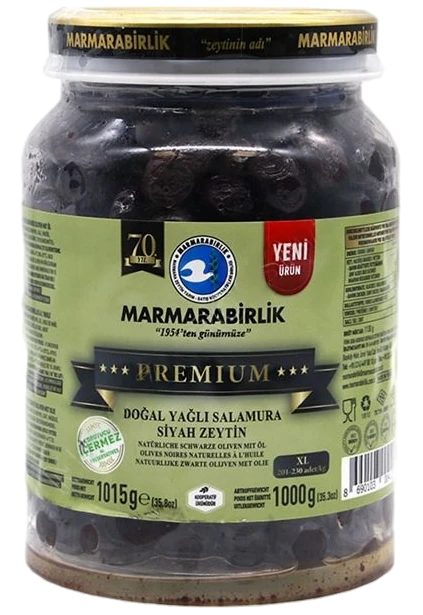 Premium XL Olīvas, Marmara Birlik, 1kg
