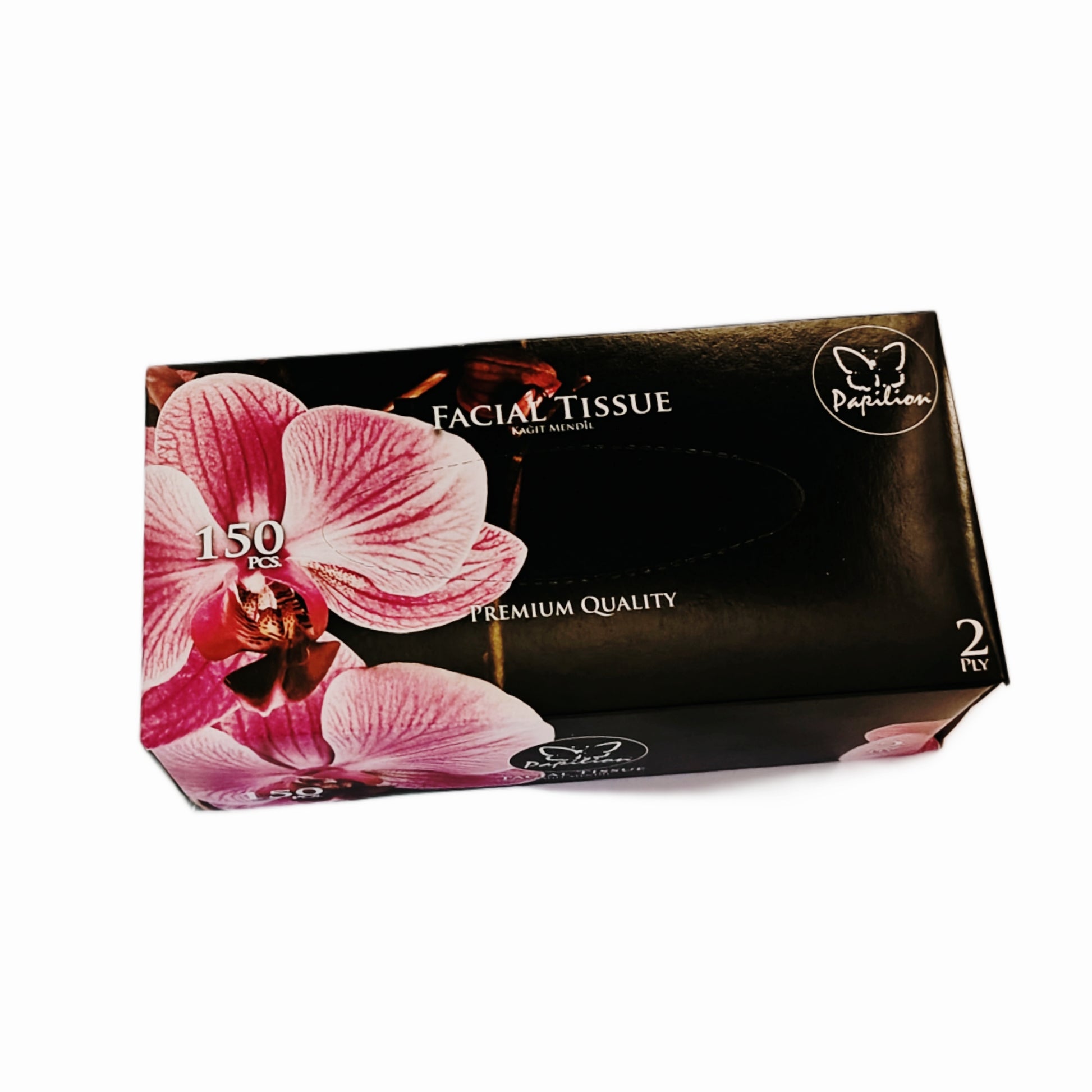 Papilion Salvetes kastītē 150gab Salvetes kastītē