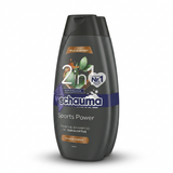 Šampūns un Dušas Želeja Vīriešiem, Sports Power 2 in 1, Schauma, 2x400ml | Dubultpaka