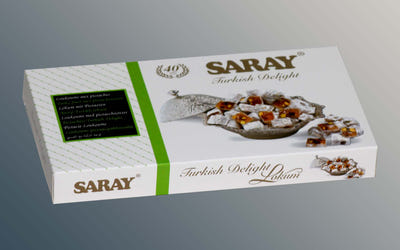 Saray lokumas su pistacijomis 400g