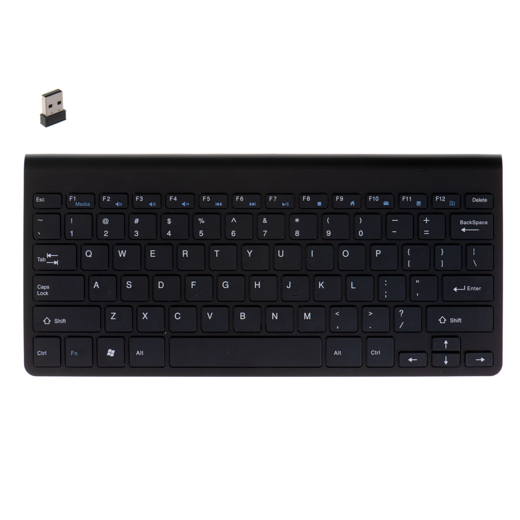Smart TV bezvadu klaviatūra, melna