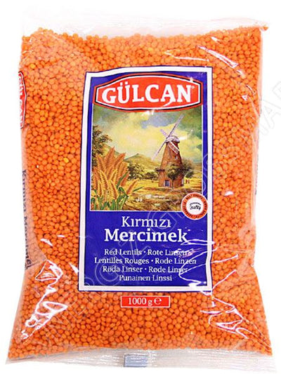 Gulcani punased läätsed 1000g