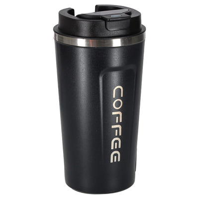 Viedā ceļojumu termokrūze ar LED displeju, melna, 500ml 