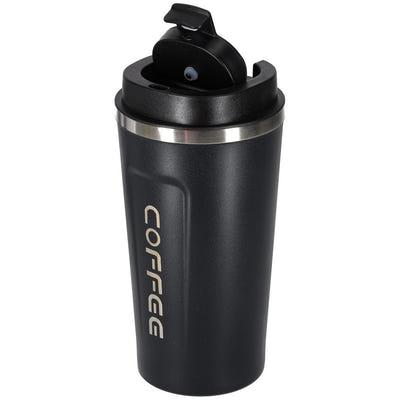 Viedā ceļojumu termokrūze ar LED displeju, melna, 500ml