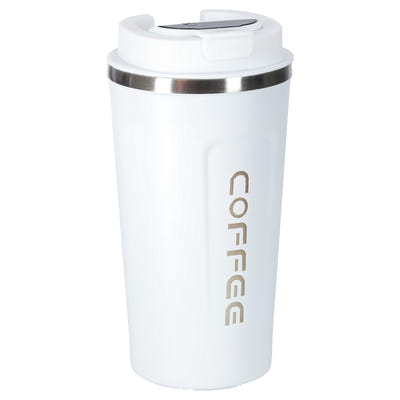 Viedā ceļojumu termokrūze ar LED displeju, balta, 500ml 