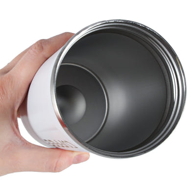 Viedā ceļojumu termokrūze ar LED displeju, balta, 500ml 