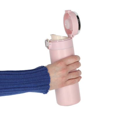 Termoss ar iemuti un LED displeju, rozā, 350ml 