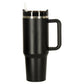 Termokrūze ar rokturi, melna, 1200ml