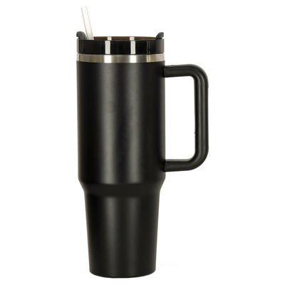 Termokrūze ar rokturi, melna, 1200ml 