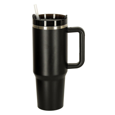 Termokrūze ar rokturi, melna, 1200ml