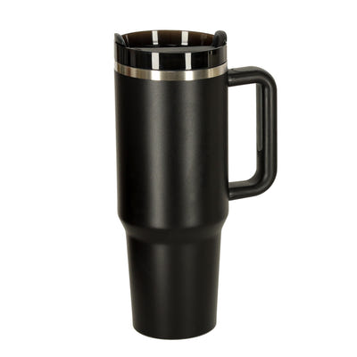 Termokrūze ar rokturi, melna, 1200ml 