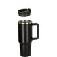Termokrūze ar rokturi, melna, 1200ml