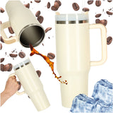 Termokrūze ar rokturi, krēmkrāsa, 1200ml