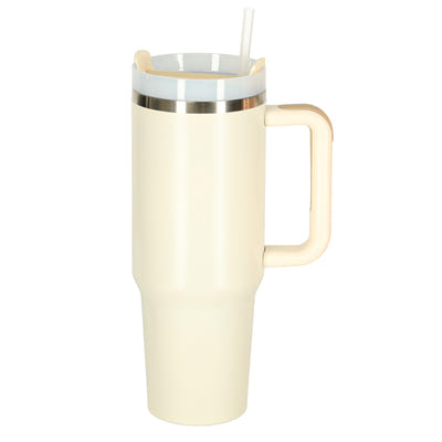 Termokrūze ar rokturi, krēmkrāsa, 1200ml