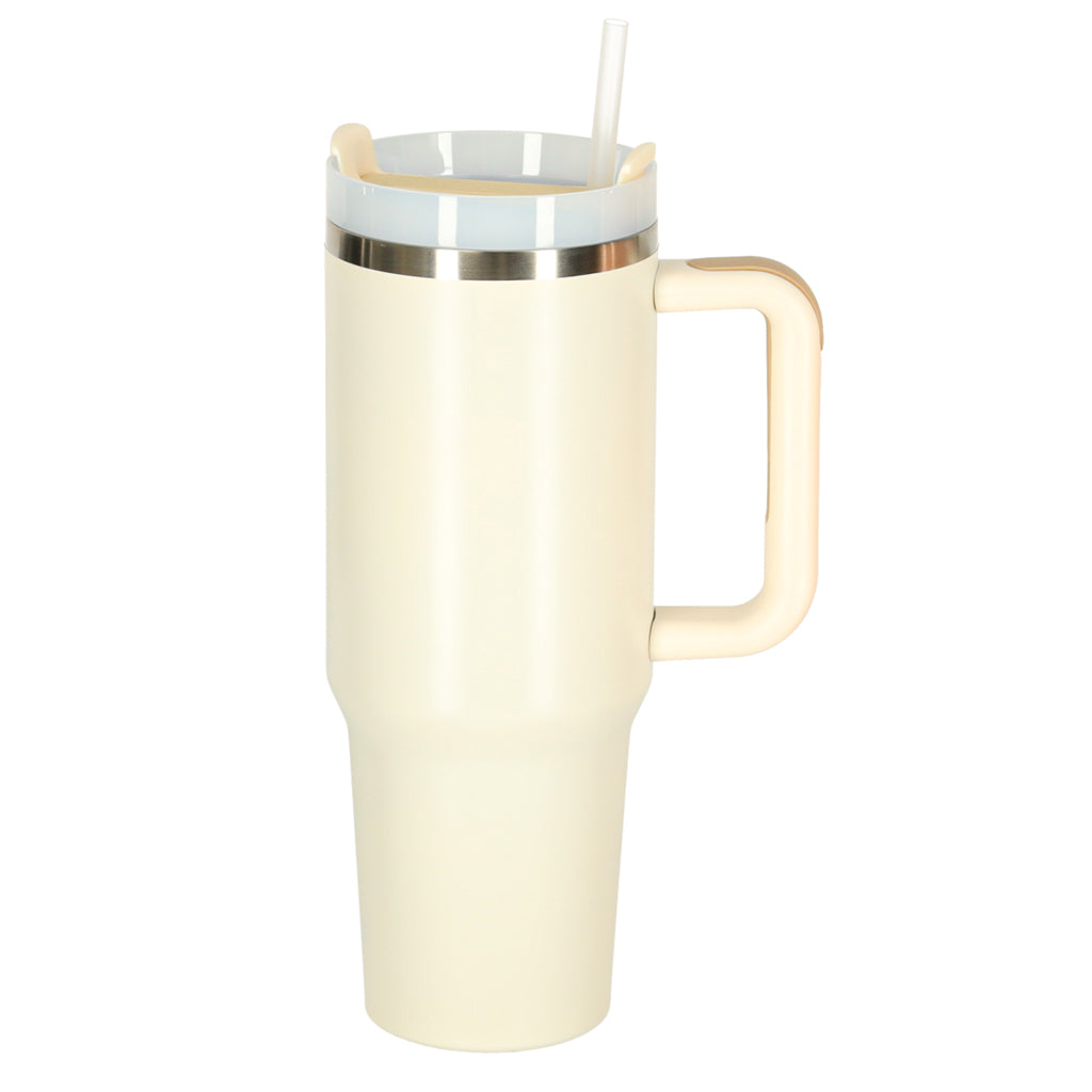 Termokrūze ar rokturi, krēmkrāsa, 1200ml