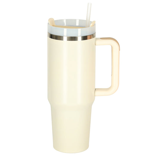 Termokrūze ar rokturi, krēmkrāsa, 1200ml
