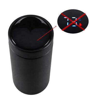 Viedais termoss ar LED displeju, melna, 500ml Viedais termoss ar LED displeju, melns, 500ml