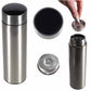 Viedais termoss ar LED displeju, sudrabs, 500ml