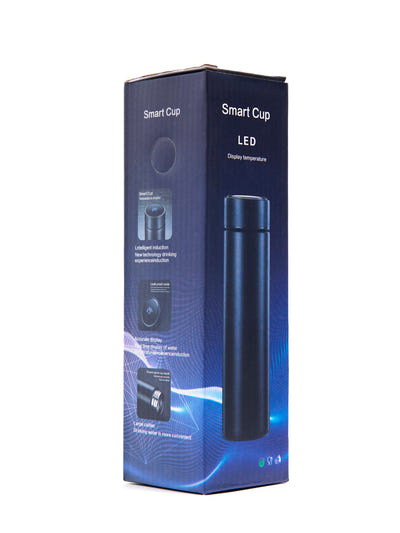Viedais termoss ar LED displeju, sudrabs, 500ml 