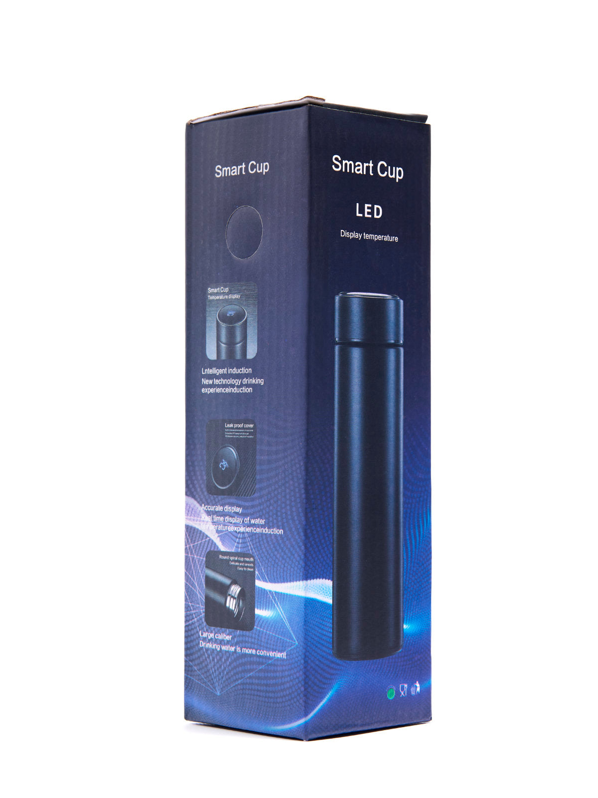 Viedais termoss ar LED displeju, sudrabs, 500ml 