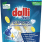 Trauku mazgājamās mašīnas kapsulas, Dalli Home Diamond, 23 gab.