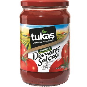Tukaş tomātu pasta, stikla 700g