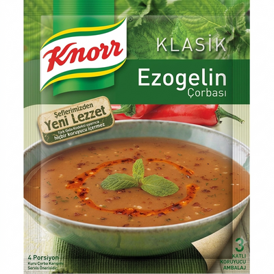 Turku ezogelīna zupa, Ezogelin Çorbası, Knorr, 65g