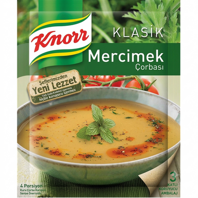 Turku lēcu zupa, Mercimek Çorbası, Knorr, 76g