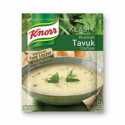 Vistas krēmzupa, Kremalı Tavuk Çorbası, Knorr, 65g