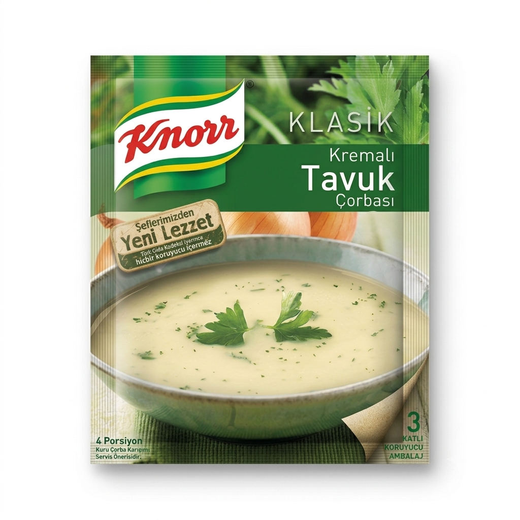 Vistas krēmzupa, Kremalı Tavuk Çorbası, Knorr, 65g