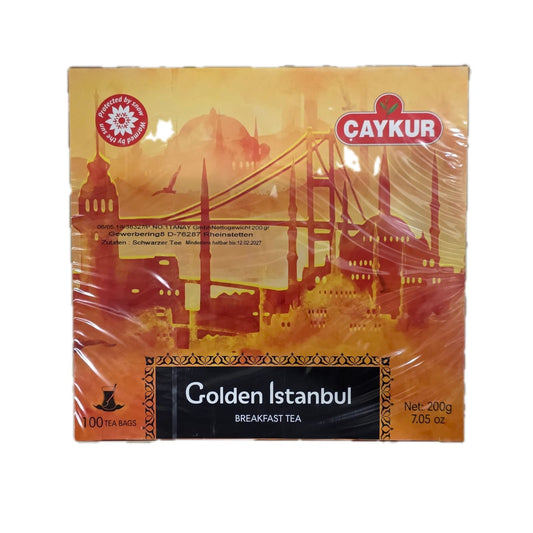 Çaykur Zelta Stambula, melnā tēja, 100 maisiņi 200g