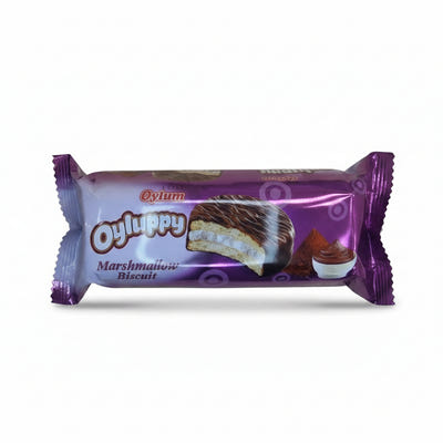 Zefīra cepumi šokolādes glazūrā, Oylum Oyluppy, 8gab., 180g