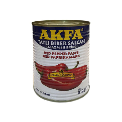 Akfa, paprikas pasta, saldā, 810g