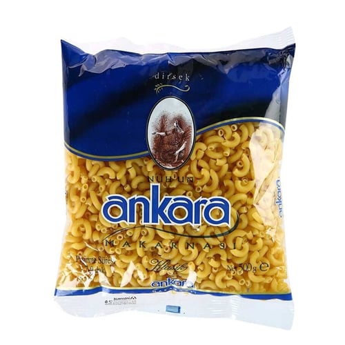 Ankara, "elkonīšu" formas makaroni. 500g