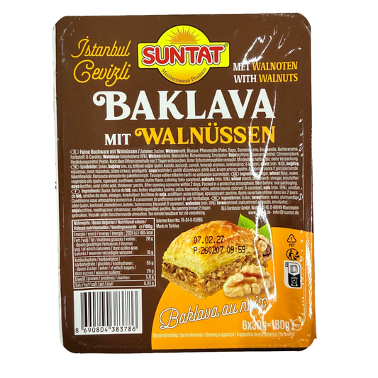 Baklava ar valriekstiem, SUNTAT, 180g
