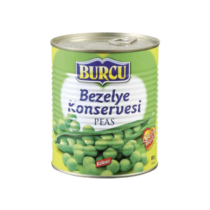 Burcu konservēti zaļie zirnīši 830g