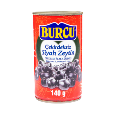 Burcu Juodosios alyvuogės be kauliukų 140g