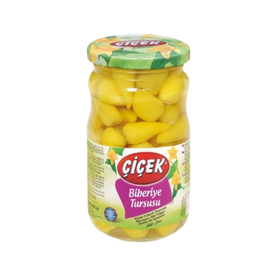 Cicek маринованные маленькие перцы 340г